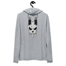 Load image into Gallery viewer, Backed by the Skull Lightweight Hoodie